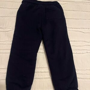 GAP Kids Navy Jogger Pants Sherpa Lined